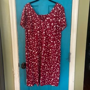 Old navy floral dress size XL